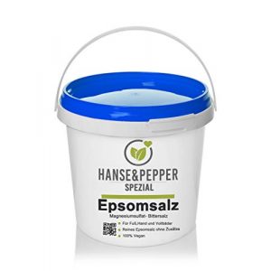 Bittersalz Hanse&Pepper Gewürzkontor 5kg Epsom Salz MgSO4 5kg