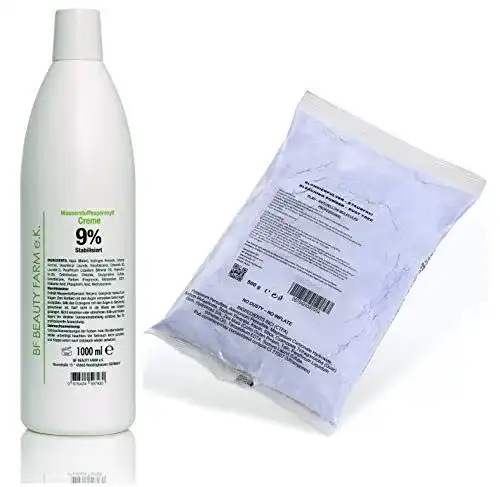 Blondierpulver BF Beauty Farm e.K. Wasserstoffperoxid Cream