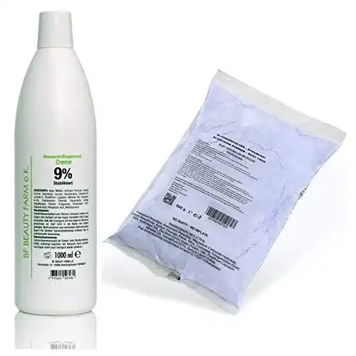 Blondierpulver BF Beauty Farm e.K. Wasserstoffperoxid Cream