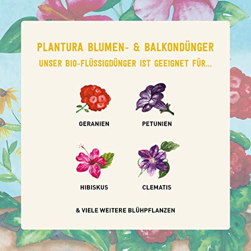 Blumendünger Plantura Bio Blumen- & Balkondünger, 800 ml