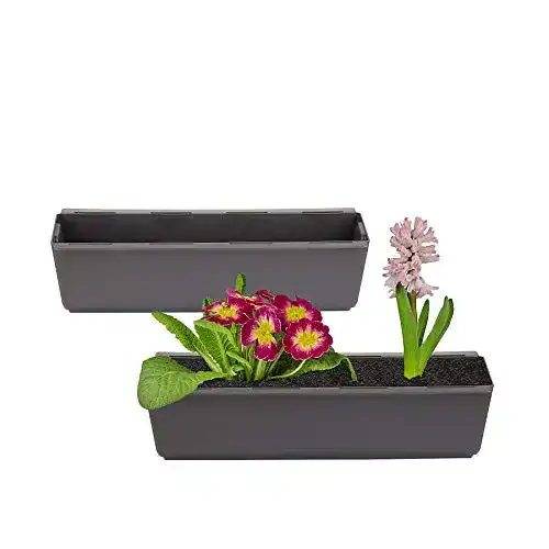 Blumenkasten BigDean 1x Pflanzkasten inkl. Aufhänger