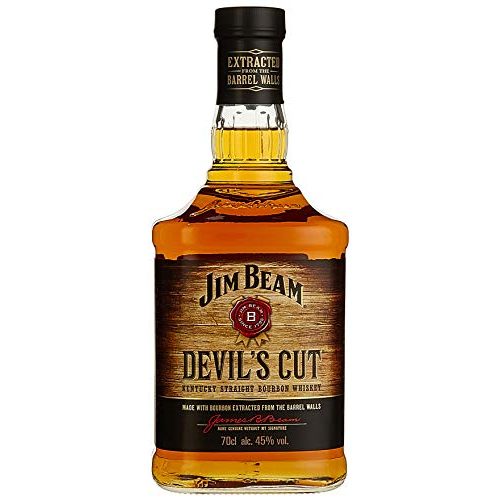 Die beste bourbon whiskey jim beam devils cut kentucky straight 45 vol Bestsleller kaufen