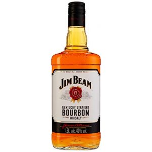 Bourbon Whiskey Jim Beam White Kentucky Straight , vollmundig