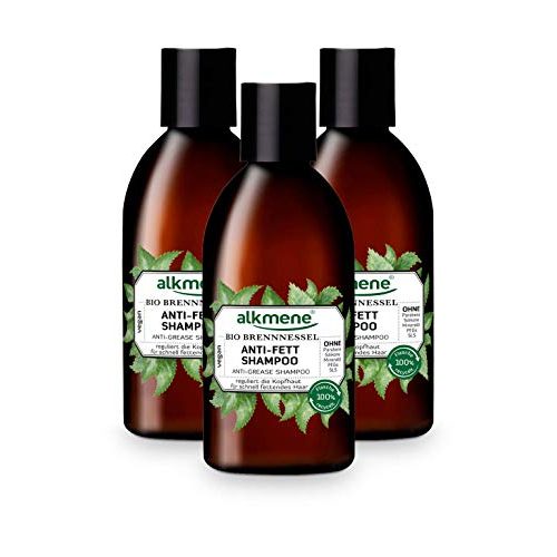 Brennnessel-Shampoo Alkmene Anti Fett Shampoo 3er Vorteilspack