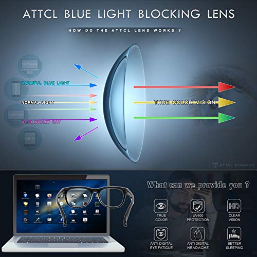 Brillen ATTCL Unisex blaulichtfilter brille computerbrille