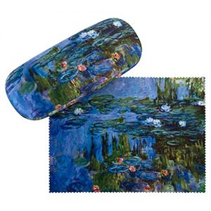 Brillenetui VON LILIENFELD Claude Monet: Seerosen Blumen Kunst