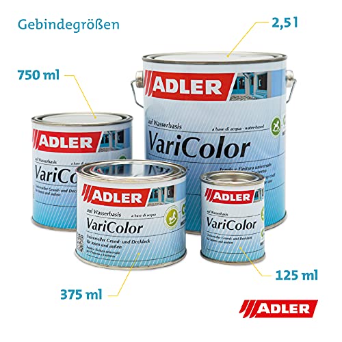 Buntlack ADLER Varicolor 2in1 Acryl für Innen und Außen – 125 ml