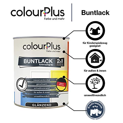Buntlack colourPlus Farbe und mehr colourPlus®️ 2in1 750ml