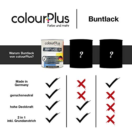 Buntlack colourPlus Farbe und mehr colourPlus®️ 2in1 750ml