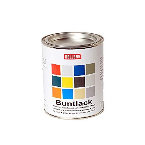 Buntlack OELLERS | innovative Farbtöne |Metallfarbe 1 Liter