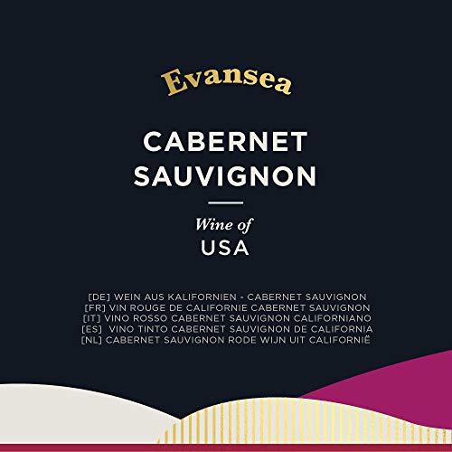 Cabernet Sauvignon Evansea Rotwein , Kalifornien (6×0,75L)