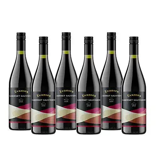 Cabernet Sauvignon Evansea Rotwein , Kalifornien (6×0,75L)