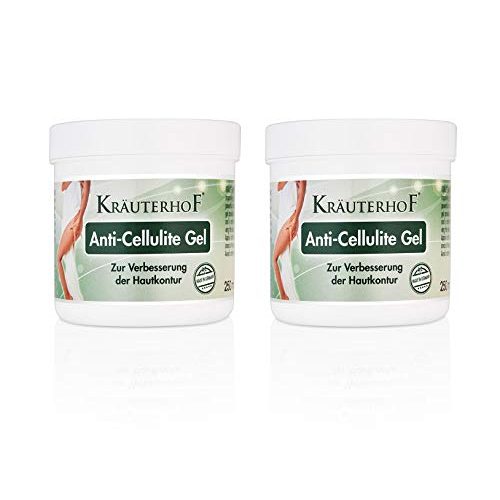 Die beste cellulite creme kraeuterhof anti cellulite gel 2 x 250 ml Bestsleller kaufen
