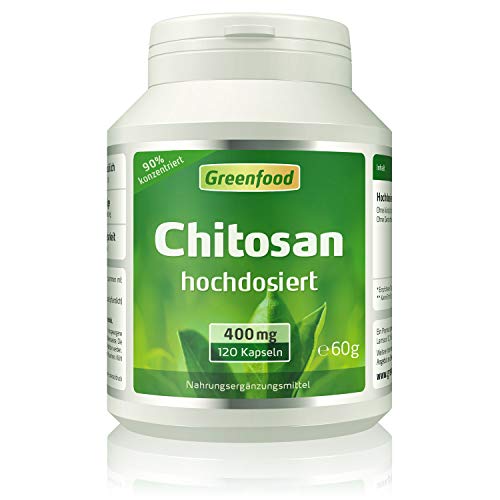 Die beste chitosan greenfood hoch konzentriert 90 400 mg 120 kapseln Bestsleller kaufen