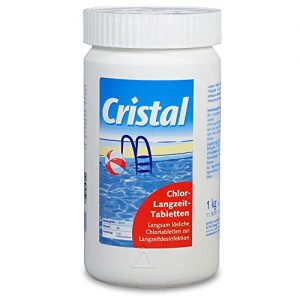 Chlortabletten (Pool) Cristal 1 kg Chlortabletten 200 g