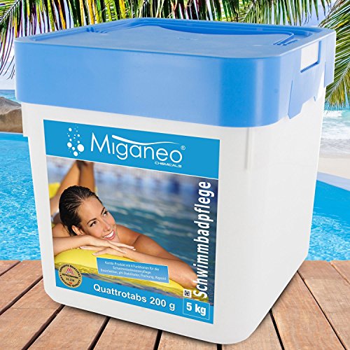Chlortabletten (Pool) Miganeo ® 5Kg Multitabs 200g 5in1