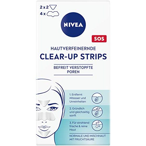 Clear-up-Strips NIVEA hautverfeinernde Clear-Up Strips (6 Stück)