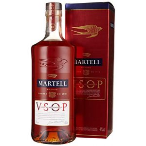 Cognac Martell V.S.O.P. Medaillon mit eleganter Verpackung