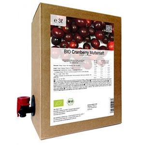 Cranberrysaft naturi.me BIO Cranberry Muttersaft – 100% Direktsaft