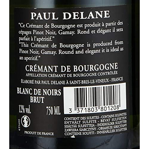 Cremant de Bourgogne Bailly Crémant de Bourgogne Blanc de Noirs