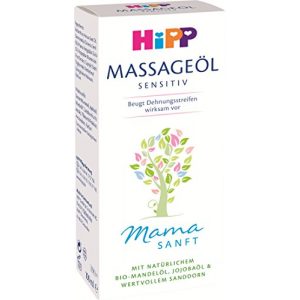 Damm-Massageöl HiPP Mamasanft Massage-Öl, (2 x 100 ml)