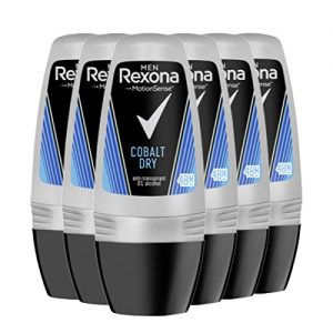 Deo-Roller Rexona Cobalt 6er Pack Deo Roll-On Men, 6 x 50 ml