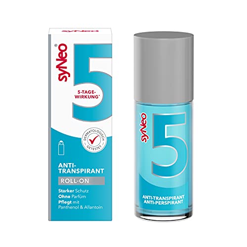 Deo-Roller syNeo 5 Antitranspirant Roll-On, Anti Schweiß, 50 ml