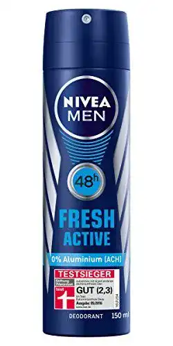 Deodorant Spray Nivea Men Fresh Active Deo-Schutz, 6 x 150 ml