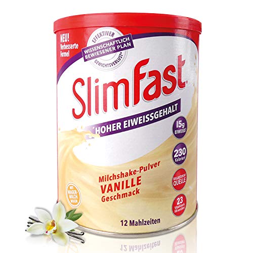 Die beste diaet shakes slimfast milchshake pulver vanille i 438 g Bestsleller kaufen