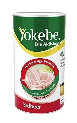 Diät-Shakes Yokebe . Die Aktivkost – Erdbeer – Diätshake 500 g