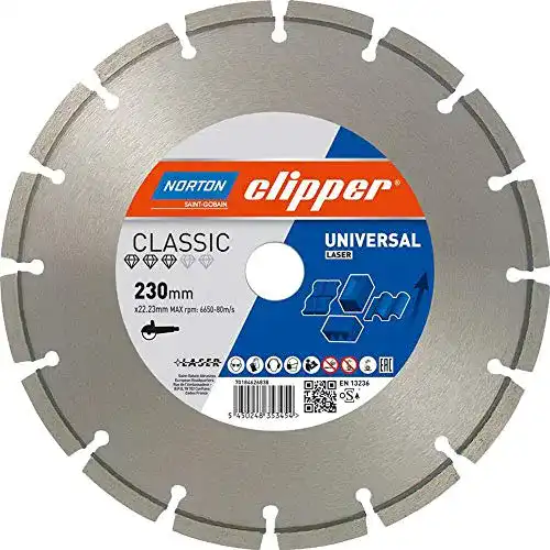 Diamanttrennscheibe 230 mm Norton Clipper 70184626838
