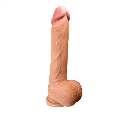 Dildo Aurelia – Zwei-Layer-Silikon mit extra starkem Saugnapf