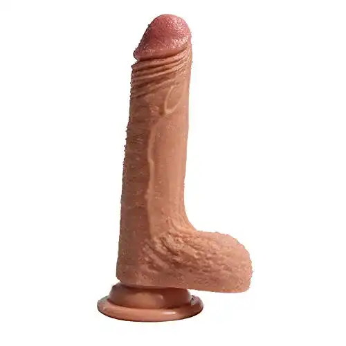 Dildo Shirley’s baby Pure Zwei Layer Silikon Soft, Saugnapf, 18 cm