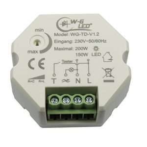Dimmer W-G LED 230V Universal-Tast-｜UP-Dose｜LED ｜Taster
