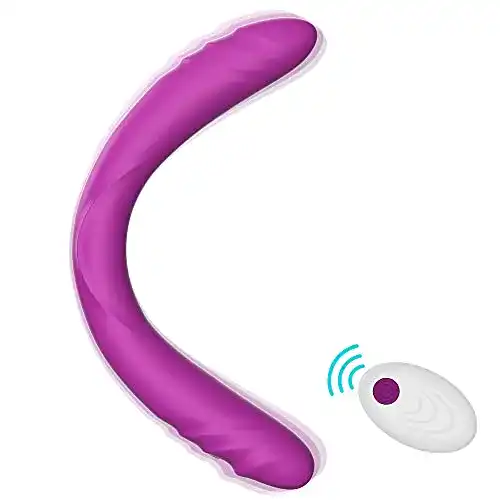 Doppeldildo Adorime Realistisch mit Fernbedienung, Stoßfunktion
