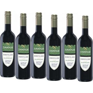 Dornfelder Turmfalke Qualitätswein halbtrocken (6 x 0.75 l)