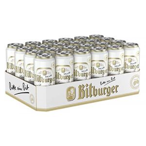 Dosenbier Bitburger Pils Dose, EINWEG (24 x 0.5 l)