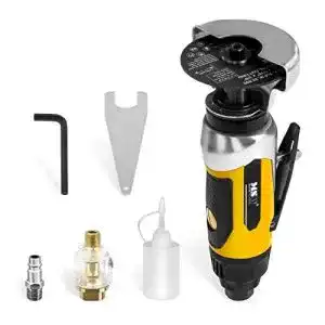 Druckluft-Winkelschleifer MSW Motor Technics MSW inkl. Mini-Öler