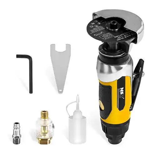 Druckluft-Winkelschleifer MSW Motor Technics MSW inkl. Mini-Öler