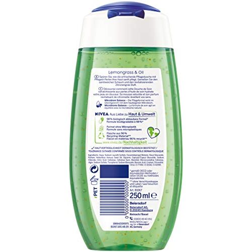 Duschgel NIVEA Pflegedusche Lemongrass & Oil (250 ml)
