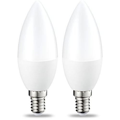 E14-LED Amazon Basics E14 LED Lampe, Kerzenform, 5.5W 2er-Pack