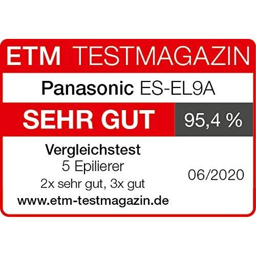 Epilierer Panasonic ES-EL9A-S503 mit Körperbürste, 7-in-1, Damen