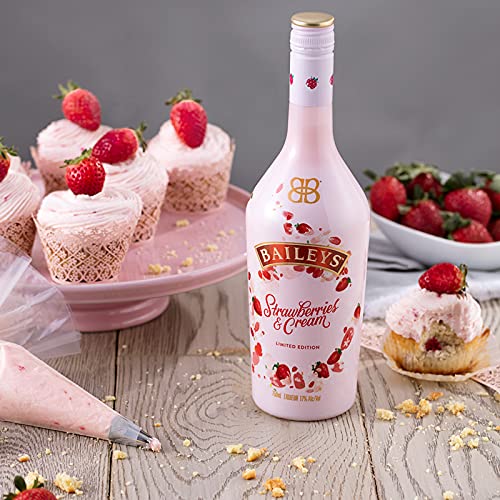 Erdbeerlikör BAILEYS Strawberries & Cream Sahne, 0.7 l