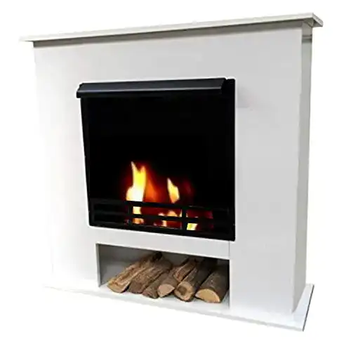 Ethanol-Kamin Ethanol und Gelkamin Kamin Modell 001W Deluxe