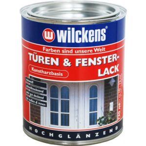 Fensterlack Wilckens TÜRENLACK- 750 ml REINWEIß schnelltrockend