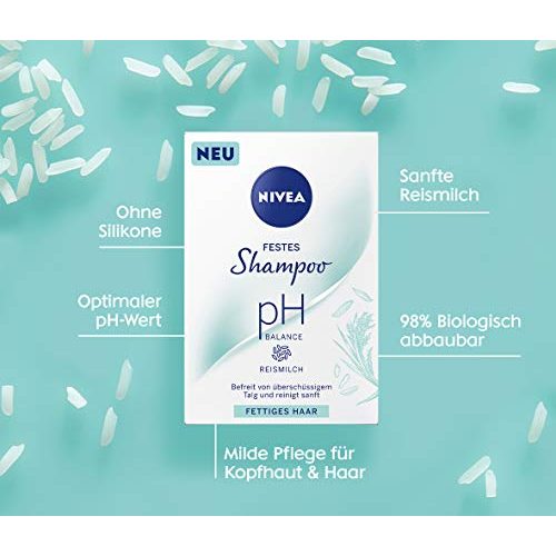 Festes Shampoo NIVEA pH Balance für fettiges Haar (75 g)