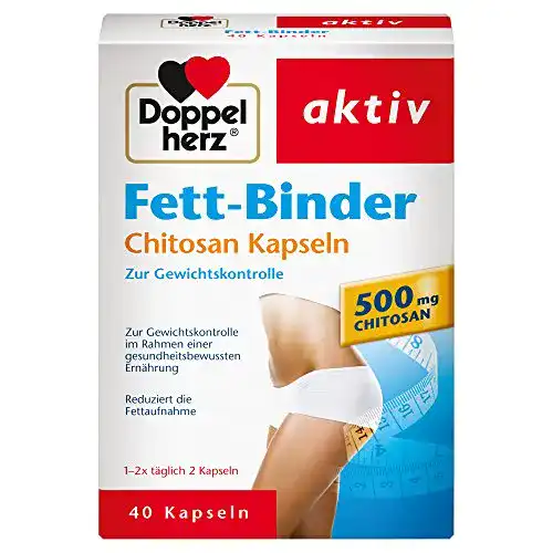 Fettbinder Doppelherz Fett-Binder mit Chitosan – 1 x 40 Kapseln