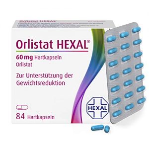 Fettbinder Hexal Orlistat – 60 mg Hartkapseln, 84 St Hartkapseln