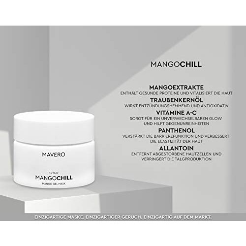 Feuchtigkeitsmaske MAVERO Cosmetics MAVERO MANGOCHILL