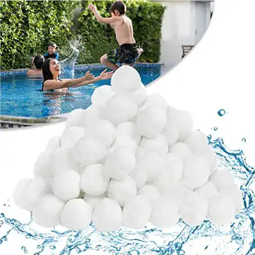 Filterbälle AufuN Filter Balls 700g ersetzen 25 kg Filtersand